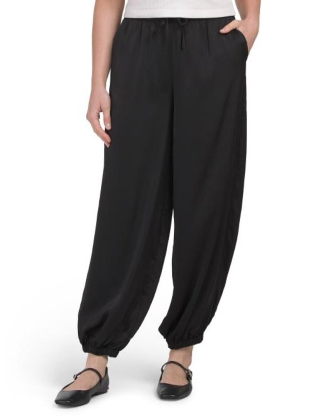 LOVE TREE Balloon Pants With Drawstring